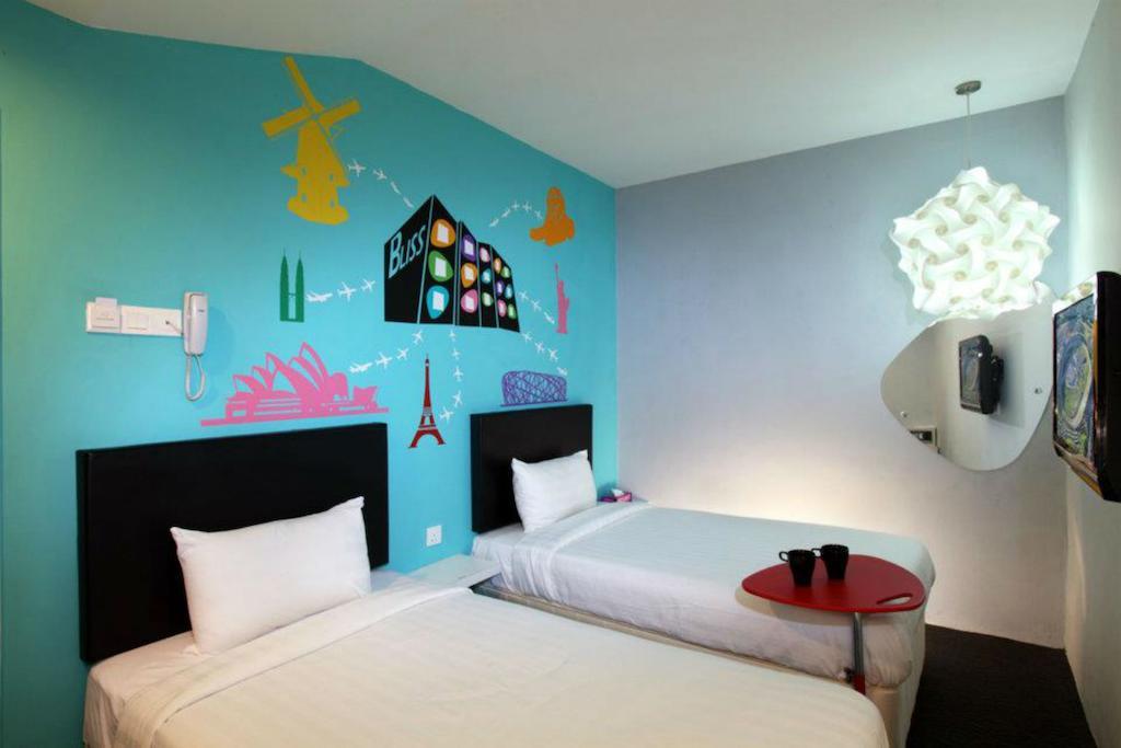 ג'והור בהרו Bliss Boutique Hotel חדר תמונה